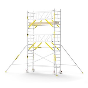 MAANDDEAL: Panthera PRO met dubbele voorloopleuning 90x305x6,2m werkhoogte carbon vloer