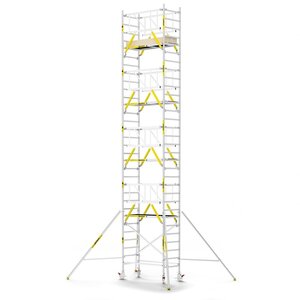 MAANDDEAL: Panthera PRO met dubbele voorloopleuning 90x185x10,2m werkhoogte carbon vloer