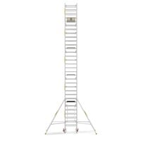 MAANDDEAL: Panthera PRO met dubbele voorloopleuning 90x185x10,2m werkhoogte carbon vloer
