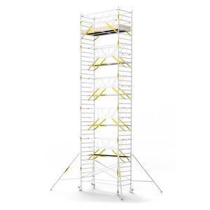 MAANDDEAL: Panthera PRO met dubbele voorloopleuning 135x305x12,2m werkhoogte