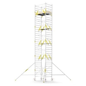 MAANDDEAL: Panthera PRO met dubbele voorloopleuning 135x185x11,2m werkhoogte carbon vloer