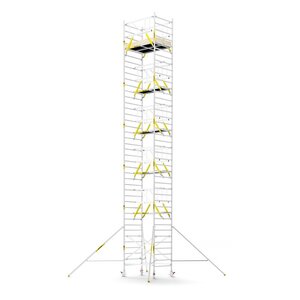 MAANDDEAL: Panthera PRO met dubbele voorloopleuning 135x185x13,2m werkhoogte carbon vloer