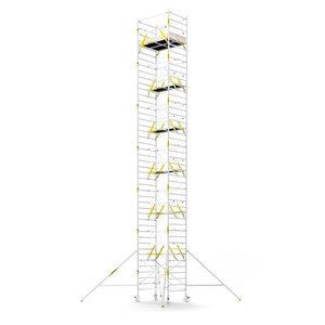MAANDDEAL: Panthera PRO met dubbele voorloopleuning 135x185x14,2m werkhoogte carbon vloer