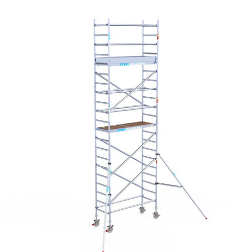 Euroscaffold Euroscaffold Euro 75x190x7,2m werkhoogte carbon vloer