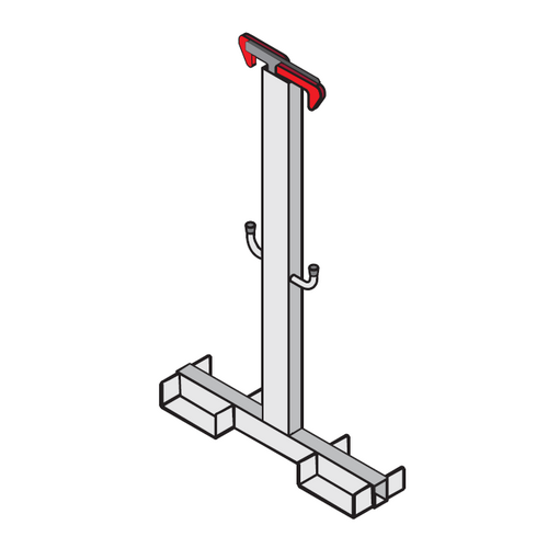 RSS Dakrandbeveiliging RSS plat dak Compact Staander