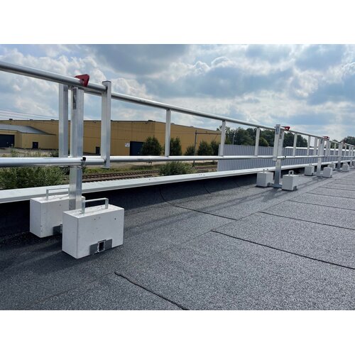 RSS Dakrandbeveiliging RSS plat dak Compact Staander