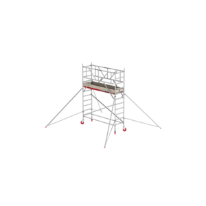 Rolsteiger RS TOWER 41 75x185 4,2m werkhoogte Safe-Quick Guardrail + schoren