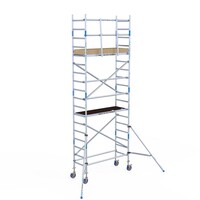 Alumexx Rolsteiger Alumexx Light 75x190 6,2m werkhoogte  - Carbon platformen