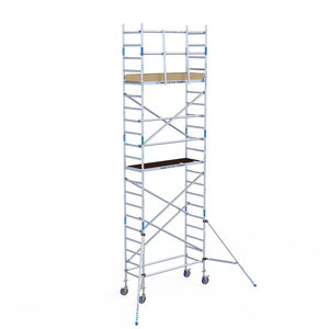 Rolsteiger Alumexx Light 75x190 7,2m werkhoogte  - Carbon platformen