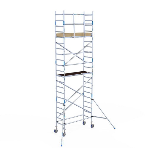 Alumexx Rolsteiger Alumexx Light 75x190 7,2m werkhoogte  - Carbon platformen