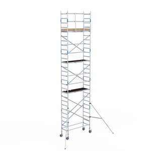 Rolsteiger Alumexx Light 75x190 9,2m werkhoogte  - Carbon platformen