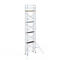 Alumexx Rolsteiger Alumexx Light 75x190 10,2m werkhoogte  - Carbon platformen