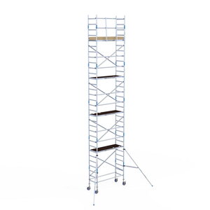 Rolsteiger Alumexx Light 75x190 10,2m werkhoogte  - Carbon platformen