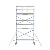 Alumexx Rolsteiger Alumexx Light 75x250 6,2m werkhoogte geschoord