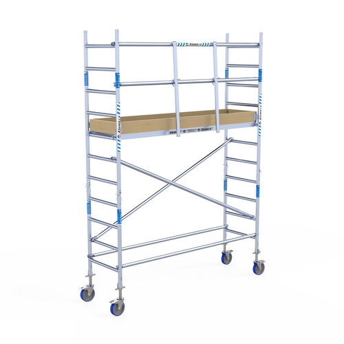 Alumexx Rolsteiger Alumexx Light 75x250 4,2m werkhoogte geschoord Carbon vloer