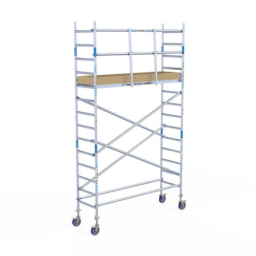 Alumexx Rolsteiger Alumexx Light 75x250 5,2m werkhoogte geschoord Carbon vloer
