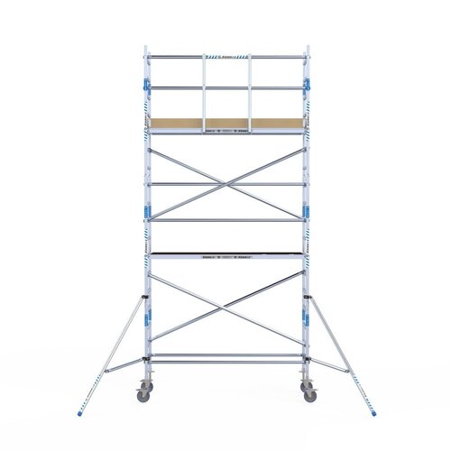 Alumexx Rolsteiger Alumexx Light 75x250 6,2m werkhoogte geschoord Carbon vloer
