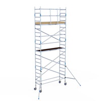 Alumexx Rolsteiger Alumexx Light 75x250 7,2m werkhoogte geschoord Carbon vloer