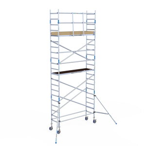 Rolsteiger Alumexx Light 75x250 7,2m werkhoogte geschoord Carbon vloer