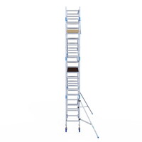 Alumexx Rolsteiger Alumexx Light 75x250 7,2m werkhoogte geschoord Carbon vloer