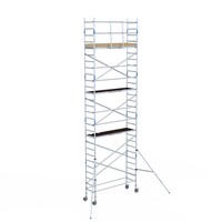 Alumexx Rolsteiger Alumexx Light 75x250 9,2m werkhoogte geschoord Carbon vloer