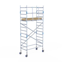 Alumexx Rolsteiger Alumexx Light 90x190 5,2m werkhoogte geschoord Carbon vloer