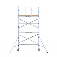 Alumexx Rolsteiger Alumexx Light 90x250 6,2m werkhoogte geschoord Carbon vloer