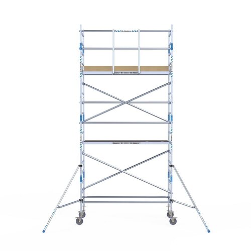 Alumexx Rolsteiger Alumexx Light 90x250 6,2m werkhoogte geschoord Carbon vloer