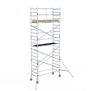 Rolsteiger Alumexx Light 90x250 7,2m werkhoogte geschoord Carbon vloer