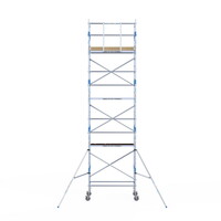 Alumexx Rolsteiger Alumexx Light 90x190 8,2m werkhoogte geschoord Carbon vloer