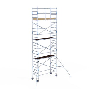Rolsteiger Alumexx Light 90x250 8,2m werkhoogte geschoord Carbon vloer
