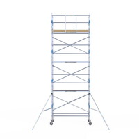 Alumexx Rolsteiger Alumexx Light 90x250 8,2m werkhoogte geschoord Carbon vloer