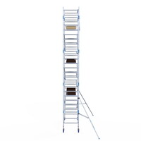 Alumexx Rolsteiger Alumexx Light 90x250 8,2m werkhoogte geschoord Carbon vloer