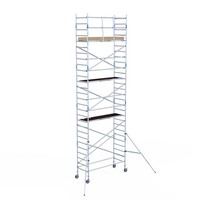 Alumexx Rolsteiger Alumexx Light 90x250 9,2m werkhoogte geschoord Carbon vloer
