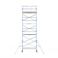 Alumexx Rolsteiger Alumexx Light 90x250 9,2m werkhoogte geschoord Carbon vloer
