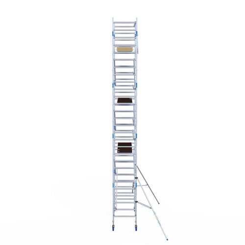 Alumexx Rolsteiger Alumexx Light 90x250 9,2m werkhoogte geschoord Carbon vloer