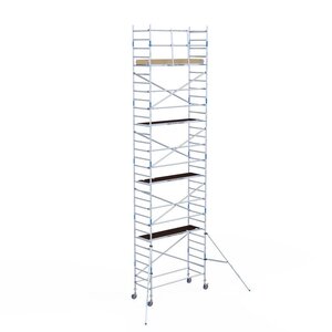 Rolsteiger Alumexx Light 90x250 10,2m werkhoogte geschoord Carbon vloer