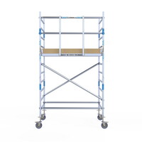 Alumexx Rolsteiger Alumexx Light 135x190 4,2m werkhoogte geschoord Carbon vloer