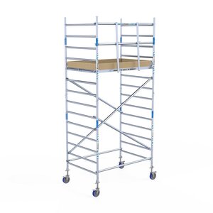 Rolsteiger Alumexx Light 135x190 5,2m werkhoogte geschoord Carbon vloer