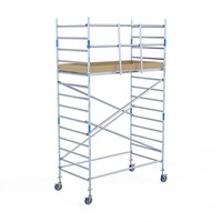 Alumexx Rolsteiger Alumexx Light 135x250 5,2m werkhoogte geschoord Carbon vloer