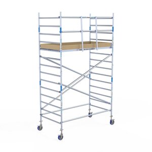 Rolsteiger Alumexx Light 135x250 5,2m werkhoogte geschoord Carbon vloer