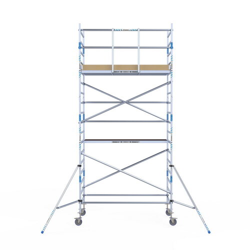 Alumexx Rolsteiger Alumexx Light 135x250 6,2m werkhoogte geschoord Carbon vloer