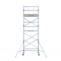 Alumexx Rolsteiger Alumexx Light 135x190 7,2m werkhoogte geschoord Carbon vloer