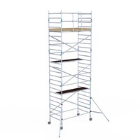Alumexx Rolsteiger Alumexx Light 135x250 8,2m werkhoogte geschoord Carbon vloer
