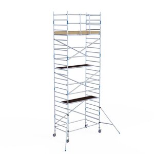 Rolsteiger Alumexx Light 135x250 8,2m werkhoogte geschoord Carbon vloer