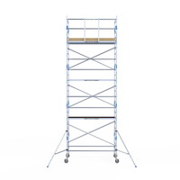 Alumexx Rolsteiger Alumexx Light 135x250 8,2m werkhoogte geschoord Carbon vloer