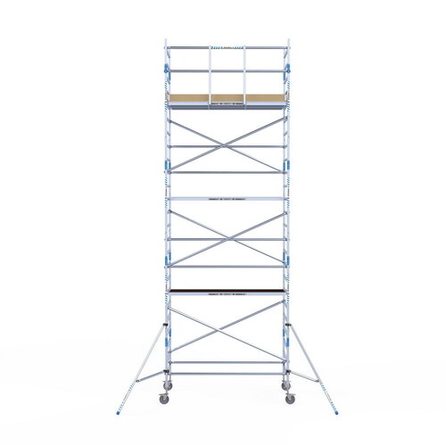Alumexx Rolsteiger Alumexx Light 135x250 8,2m werkhoogte geschoord Carbon vloer