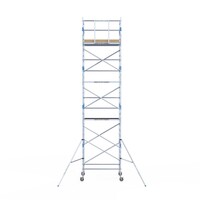 Alumexx Rolsteiger Alumexx Light 135x190 9,2m werkhoogte geschoord Carbon vloer