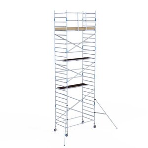 Rolsteiger Alumexx Light 135x250 9,2m werkhoogte geschoord Carbon vloer