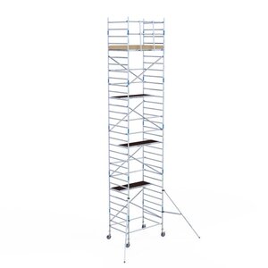 Rolsteiger Alumexx Light 135x190 10,2m werkhoogte geschoord Carbon vloer